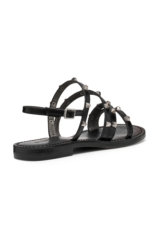 Obuwie Geox sandały skórzane MAALUSIAC D65YMH0001JC9999 czarny