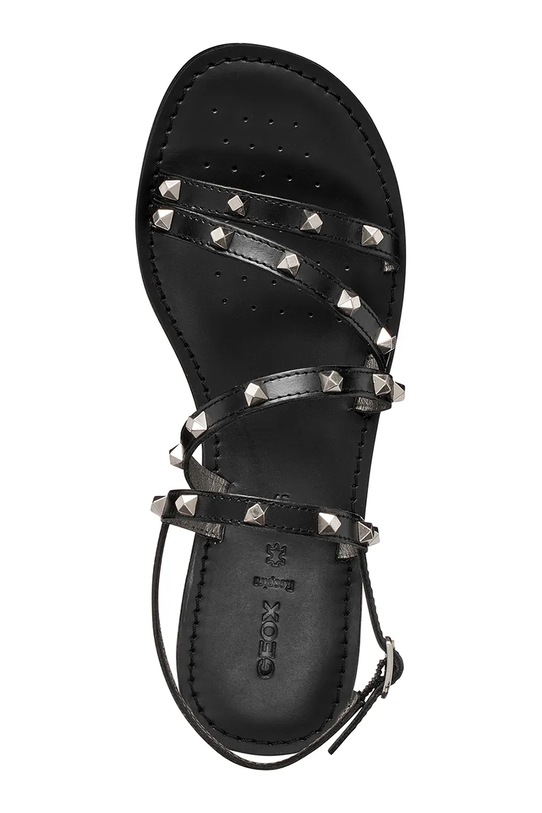 Geox sandały skórzane MAALUSIAC D65YMH0001JC9999 czarny