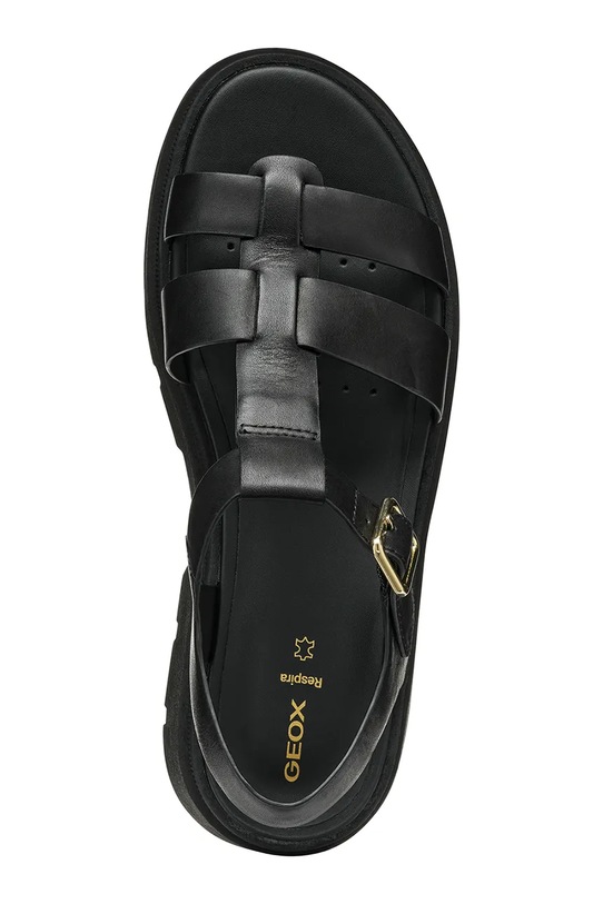 Geox sandały damskie skórzane AACTERSB D670NA00043C9999 czarny