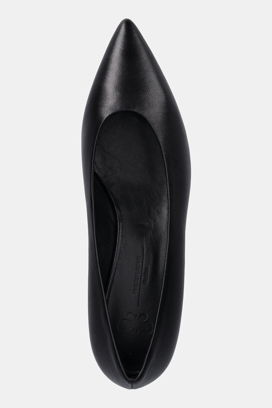 Weekend Max Mara czółenka skórzane Wkabacini czarny 2615521134600.BLACK