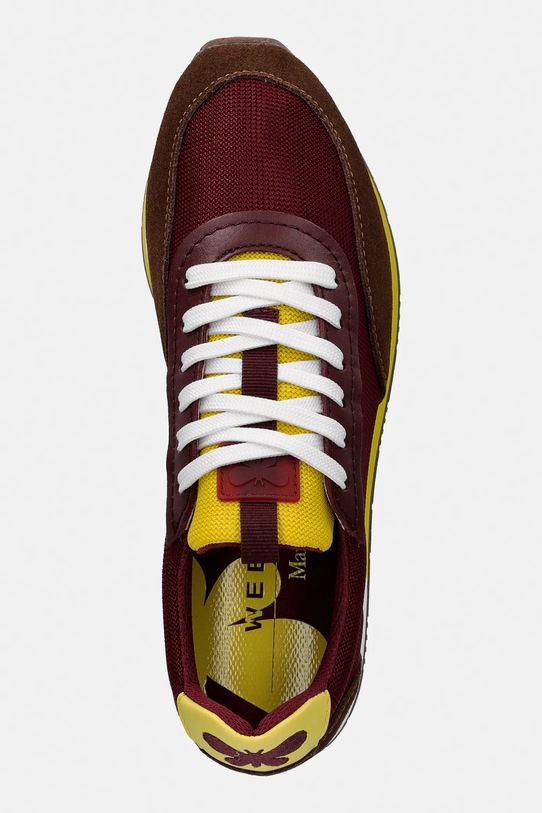 Weekend Max Mara sneakersy Wkararo bordowy 2615761054600.BORDEAUX