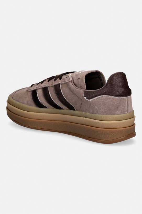 Παπούτσια adidas Originals Gazelle Bold sneakers Γυναικεία σουέτ IH4202 καφέ