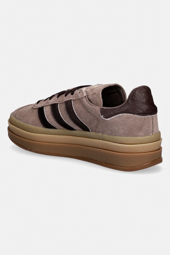 Παπούτσια adidas Originals Gazelle Bold sneakers Γυναικεία σουέτ IH4202 καφέ