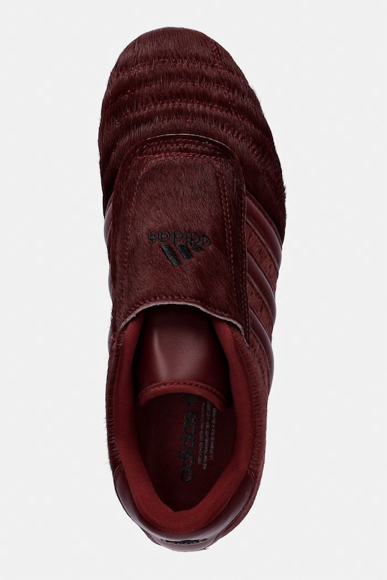 Δερμάτινα sneakers adidas Originals Teakwondo μπορντό IH4455