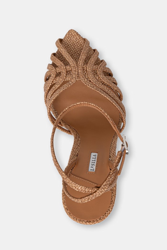 Sandále Le Silla Sandalo Embrace béžová 2309B100RCPPPAN723