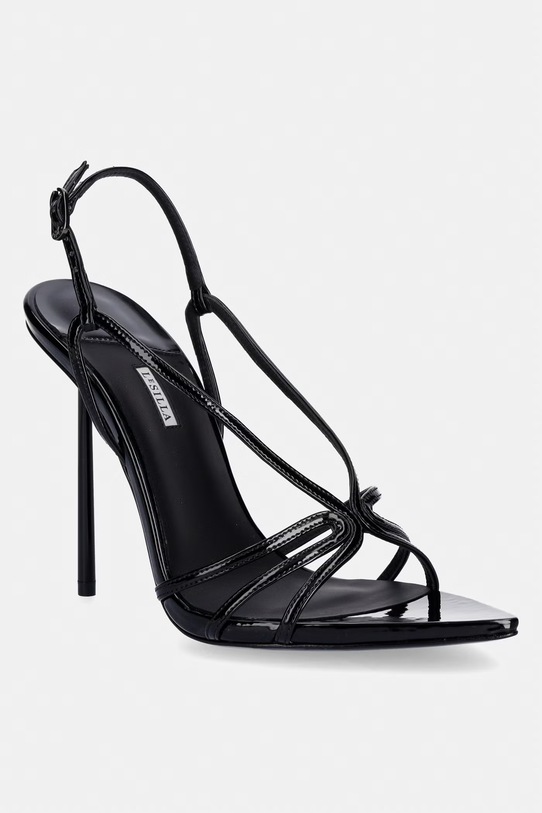 Le Silla στιλέτο σε μια καρφίτσα Sandalo Eugenie μαύρο 4052F100BXPPGSL001