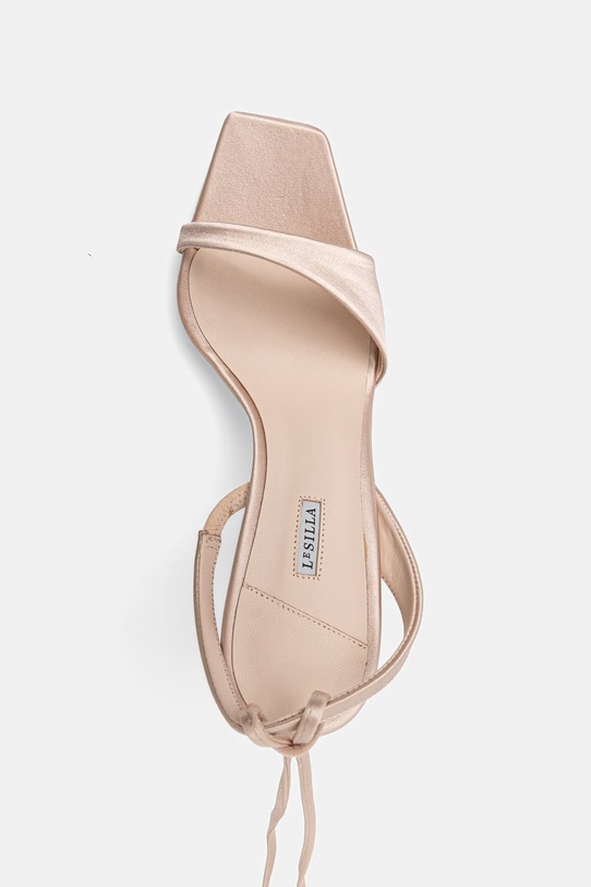 Le Silla sandale s visokom potpeticom Sandalo Nyra bež 4613F100BXPPSME158