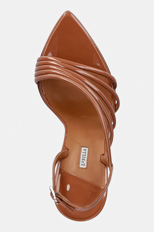 Le Silla sandały skórzane Sandalo Scarlet brązowy 5356F090BXPPGSM723