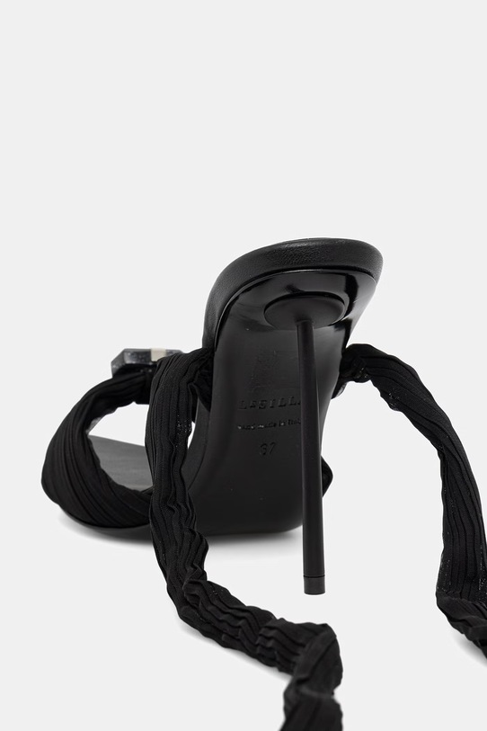 Obuwie Le Silla sandały na szpilce Sandalo Numa 6688F100BXPPNEM001 czarny