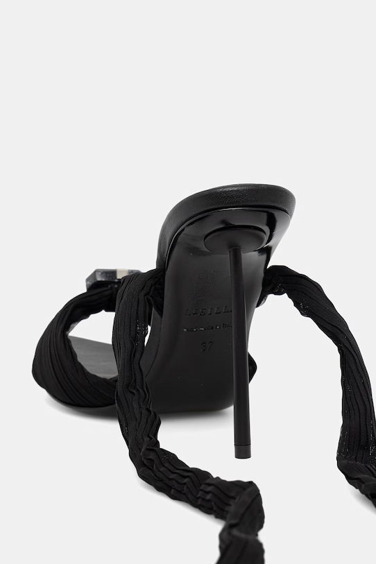 Obuwie Le Silla sandały na szpilce Sandalo Numa 6688F100BXPPNEM001 czarny