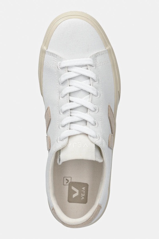 Veja sneakersy CAMPO CANVAS biały CA0121427A