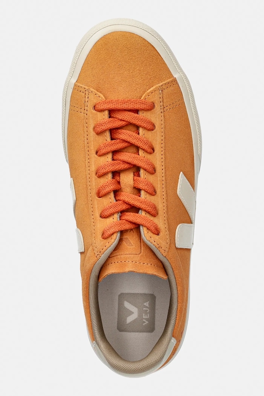Veja sneakersy zamszowe CAMPO SUEDE pomarańczowy CP0321437A