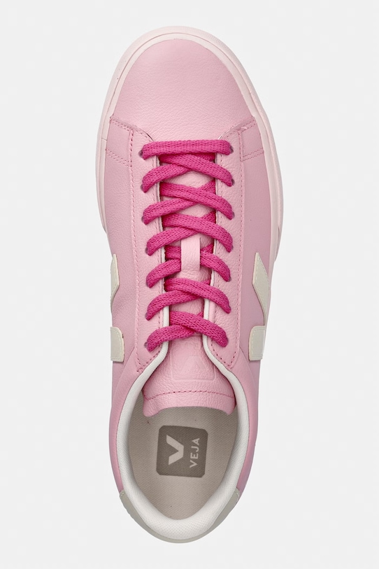 Δερμάτινα sneakers Veja CAMPO LEATHER ροζ CP0521403A