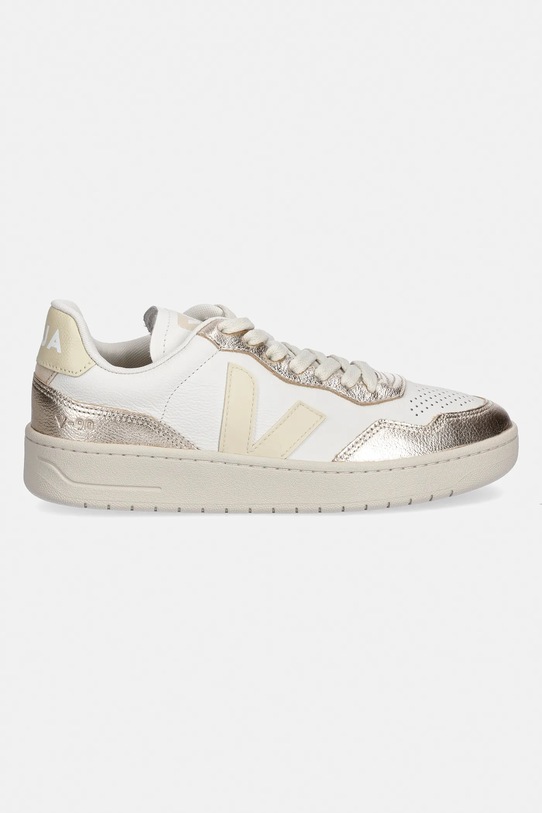 Veja sneakersy skórzane V-90 O.T. VD2021362A biały SS26