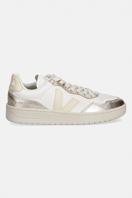 Veja sneakersy skórzane V-90 O.T. VD2021362A biały SS26