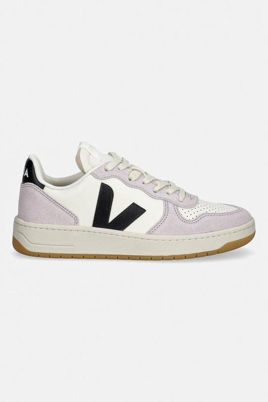 Veja sneakersy V-10 PRIME LEATHER VI0221443A fioletowy SS26