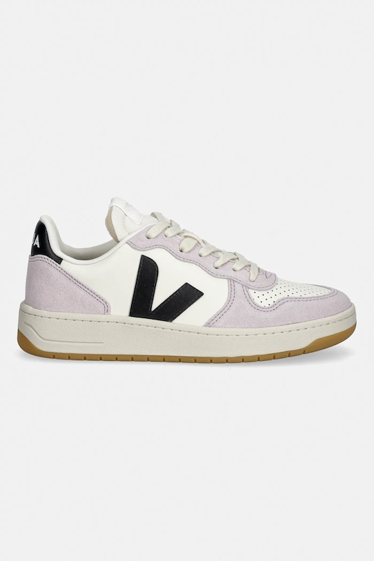 Veja sneakersy V-10 PRIME LEATHER VI0221443A fioletowy SS26