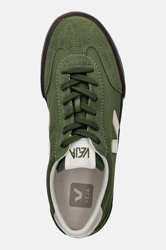 Veja sneakersy VOLLEY CANVAS zielony VO0121474A