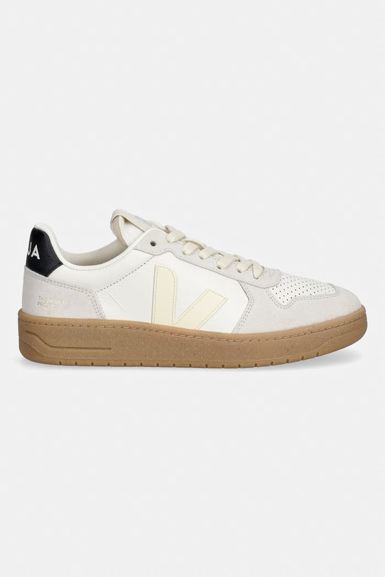 Veja V-82 LEATHER sneakersy damskie skórzane VE3320942A beżowy SS26