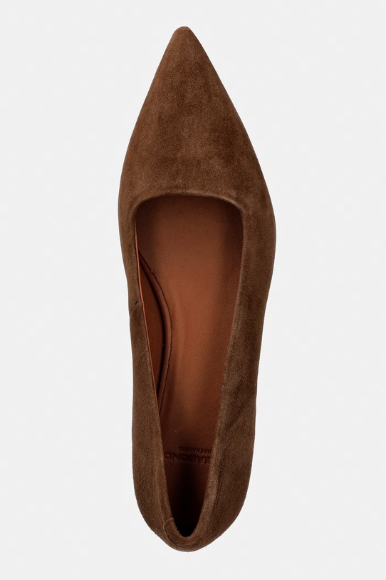 Vagabond Shoemakers baleriny zamszowe HERMINE brązowy 5733.040.89
