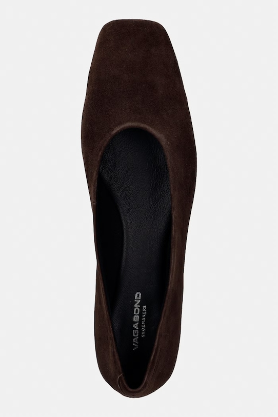 Vagabond Shoemakers baleriny zamszowe DELIA brązowy 5907.140.29