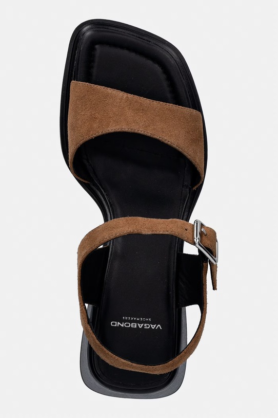 Vagabond Shoemakers sandały zamszowe INES brązowy 5911.040.08