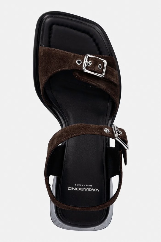 Vagabond Shoemakers sandały zamszowe INES brązowy 5911.140.31