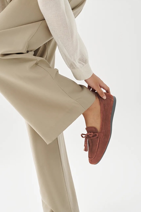 Vagabond Shoemakers mocasini pentru femei, din piele întoarsă HILLARY 5925.740.32