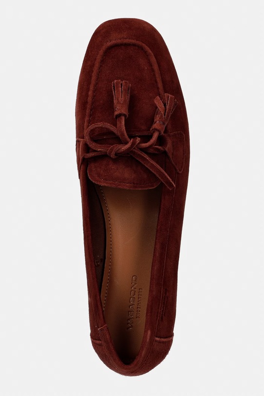 Vagabond Shoemakers mokasyny damskie zamszowe HILLARY bordowy 5925.740.32