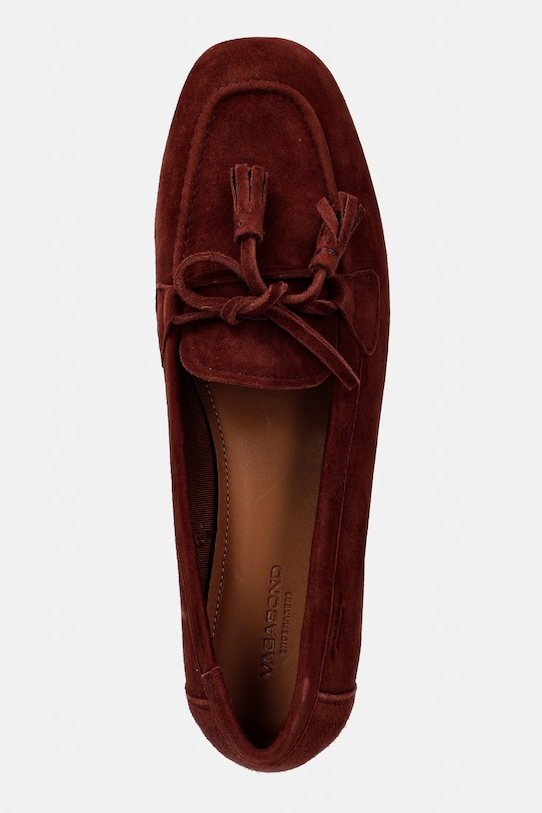 Vagabond Shoemakers mokasyny damskie zamszowe HILLARY bordowy 5925.740.32