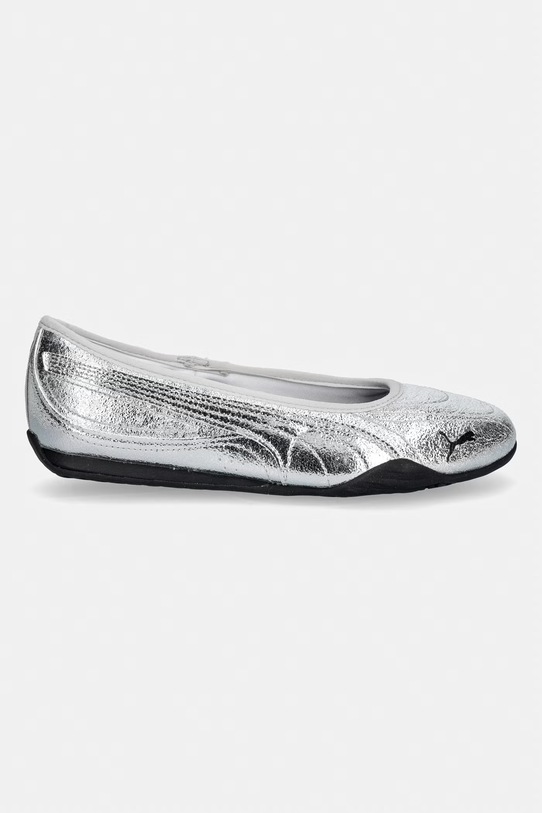 Puma Catch Soleil Ballerina Metallic baleriny 405843 srebrny SS26