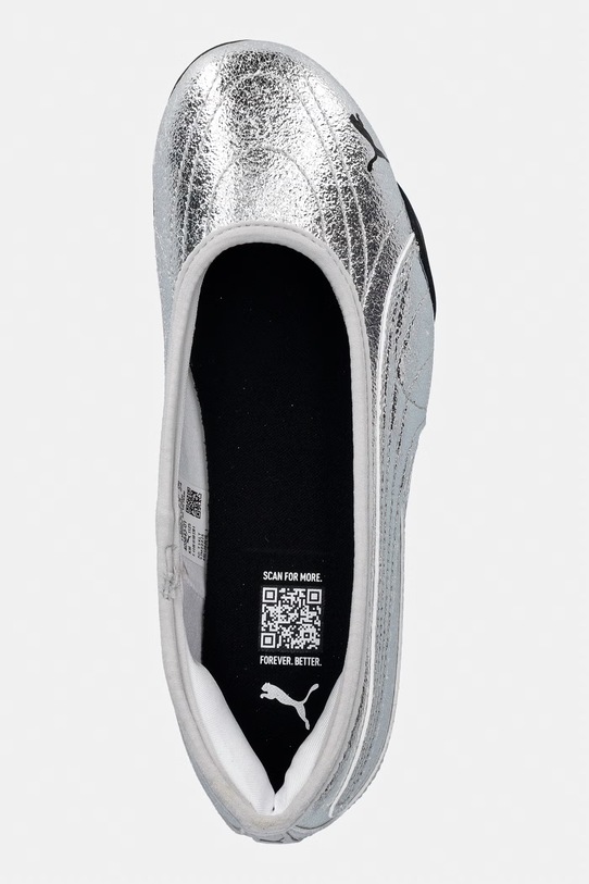 Puma Catch Soleil Ballerina Metallic baleriny srebrny 405843