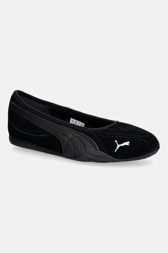 Puma Catch Soleil Ballerina SD baleriny zamszowe czarny 406310