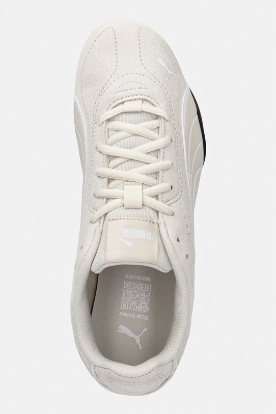 Puma sneakersy skórzane CATCH beżowy 402681.D