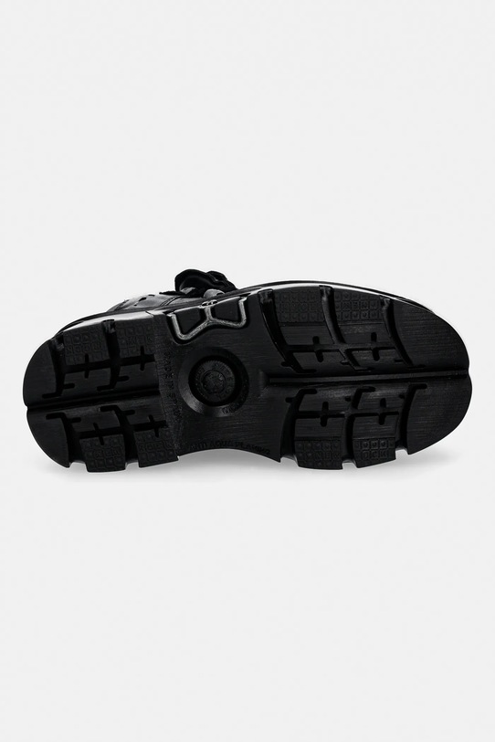 New Rock sneakersy skórzane CRUST NEGRO, REACTOR NEGRO E14 casco CON M.WALL106.S32 czarny