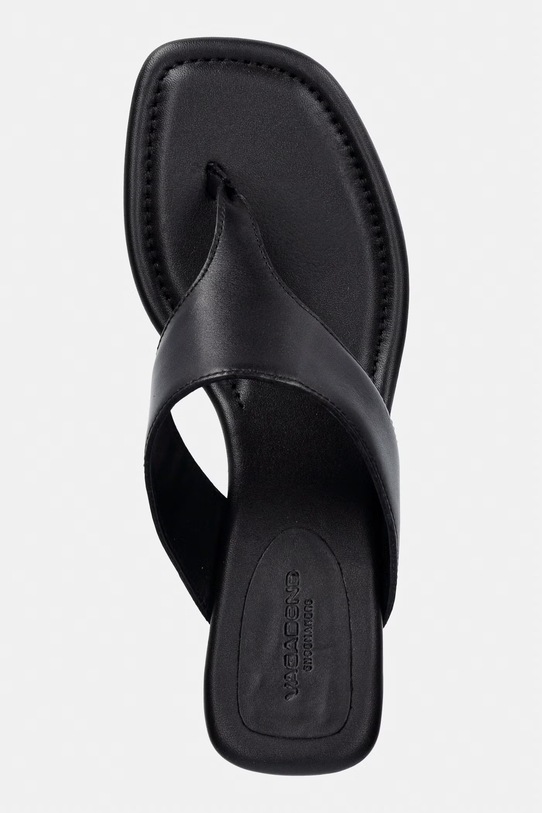 Vagabond Shoemakers šľapky dámske kožené EVIE čierna 6139.001.20