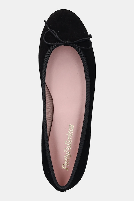 Pretty Ballerinas baleriny zamszowe Nicole czarny 50322.031.9101