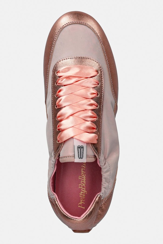 Pretty Ballerinas sneakersy Blue złoty 53235.004