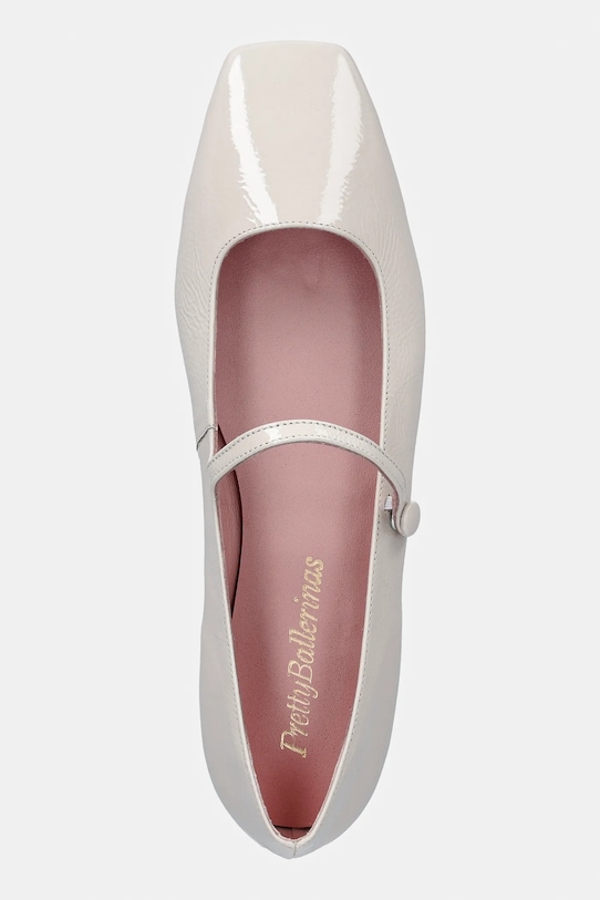 Pretty Ballerinas baleriny skórzane Camille beżowy 53275.001.9302