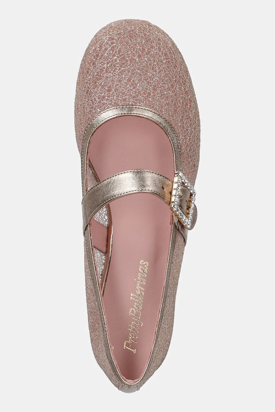 Pretty Ballerinas baleriny Georgia złoty 51539.005.9201