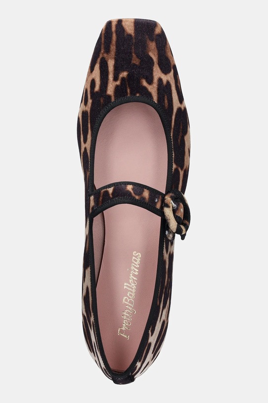 Pretty Ballerinas baleriny Camille brązowy 51604.H.9301