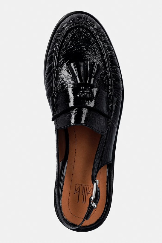 Billi Bi mokasyny damskie skórzane czarny A9698.260