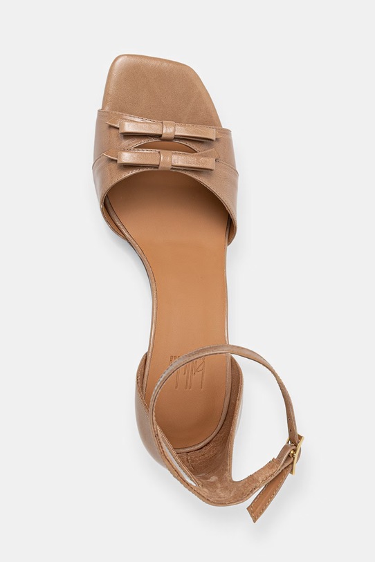 Billi Bi sandále kožené béžová A9505.224