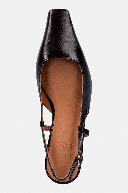 Billi Bi szpilki skórzane brązowy A9461.266