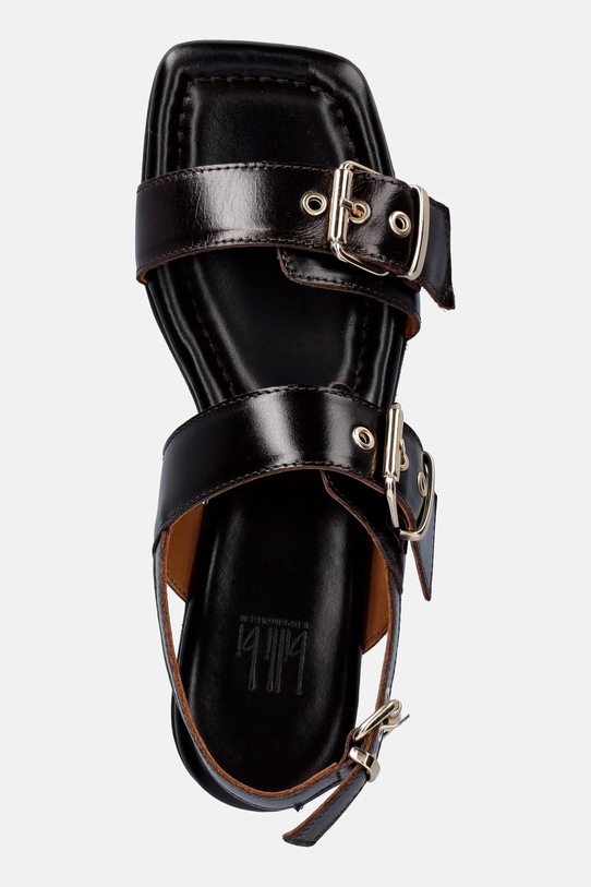 Billi Bi sandále dámske kožené hnedá A9625.086