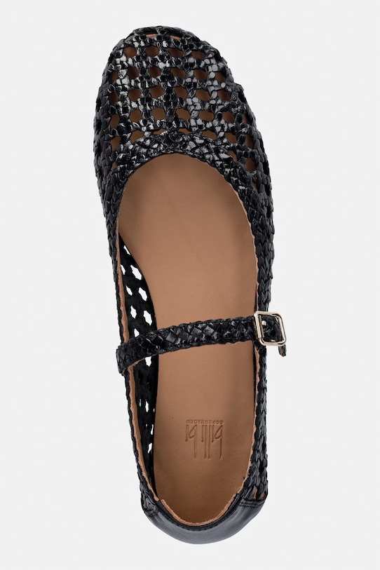 Billi Bi baleriny skórzane czarny A9590.070