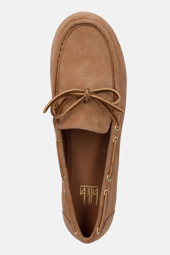 Billi Bi mokasyny zamszowe beżowy A8712.052