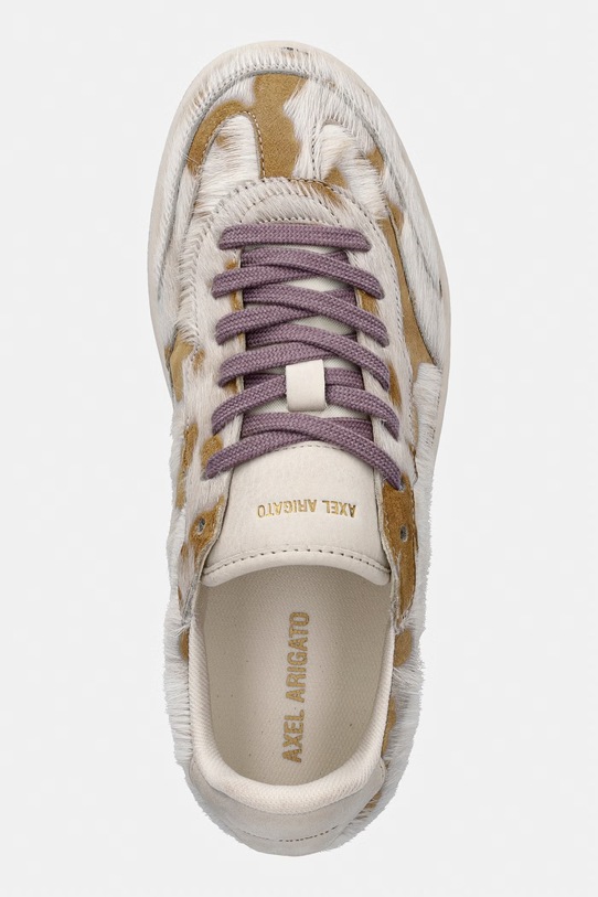 Axel Arigato sneakersy skórzane Dice T-Toe Sneaker beżowy F3635001