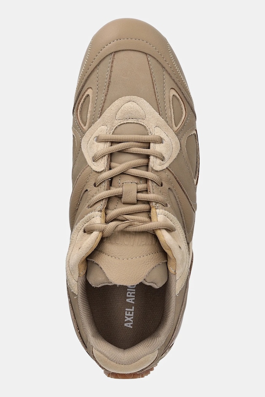 Axel Arigato sneakersy skórzane Slow Runner brązowy F3925003