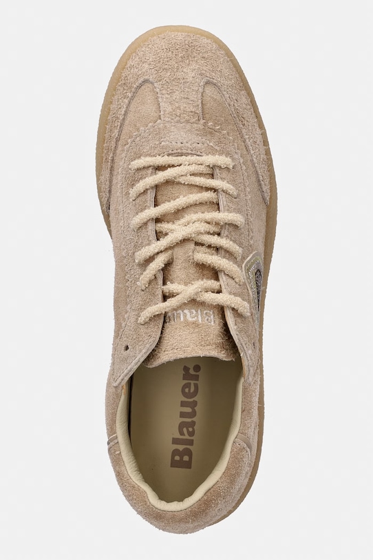 Σουέτ sneakers Blauer AURORA01 μπεζ S6AURORA01.REV